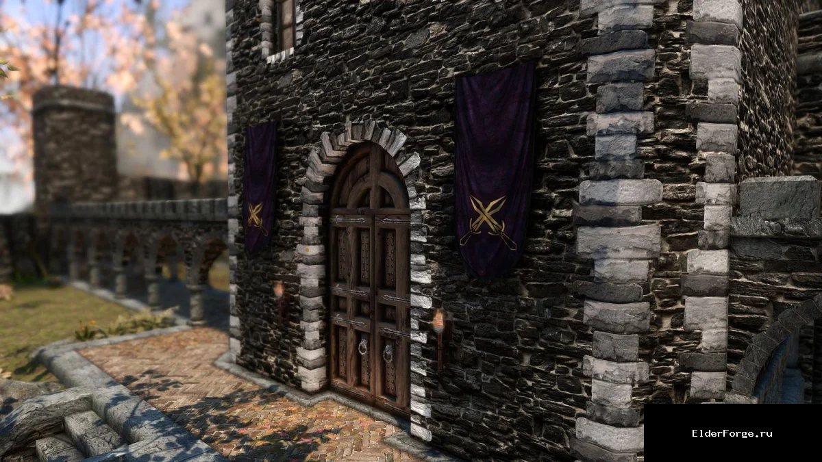 Обложка мода: Riften 2K – Полноценная визуальная переработка для Skyrim SE