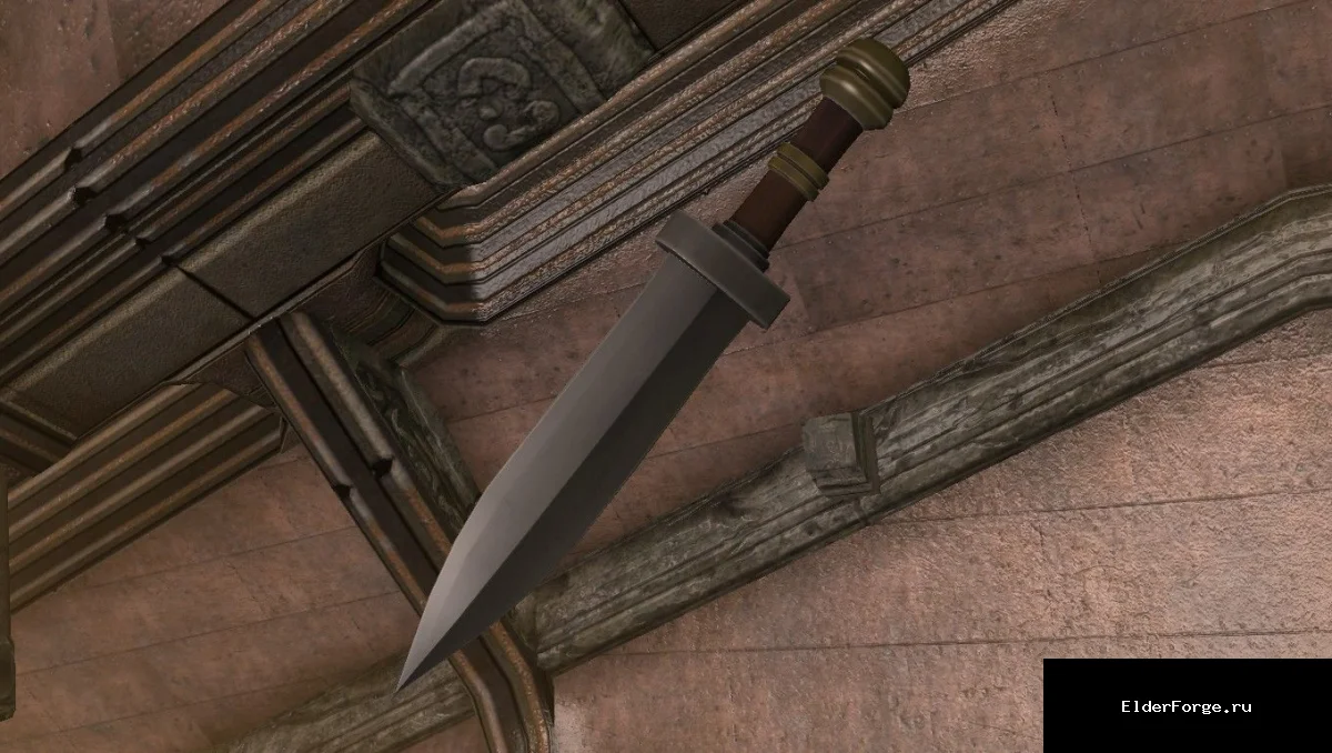 Обложка мода: Римский кинжал для Skyrim Legendary Edition – древнее оружие в кузнице