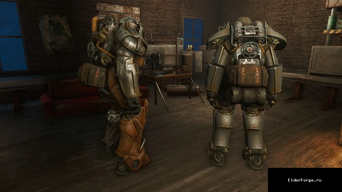Обложка мода: Рюкзаки для силовой брони в Fallout 4 – дополнительный грузовой потенциал