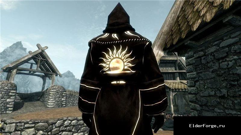 Обложка мода: Роба Грандмастера Мифического Рассвета — эпическая броня для Skyrim Legendary Edition