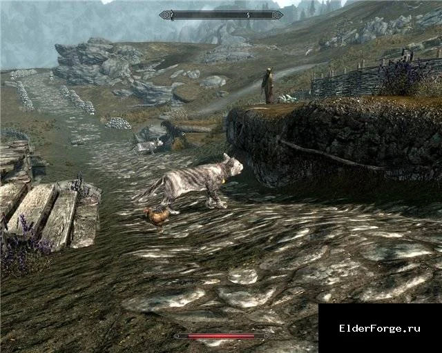 Обложка мода: Рорикстедские огромные котики – забавный мод для Skyrim LE