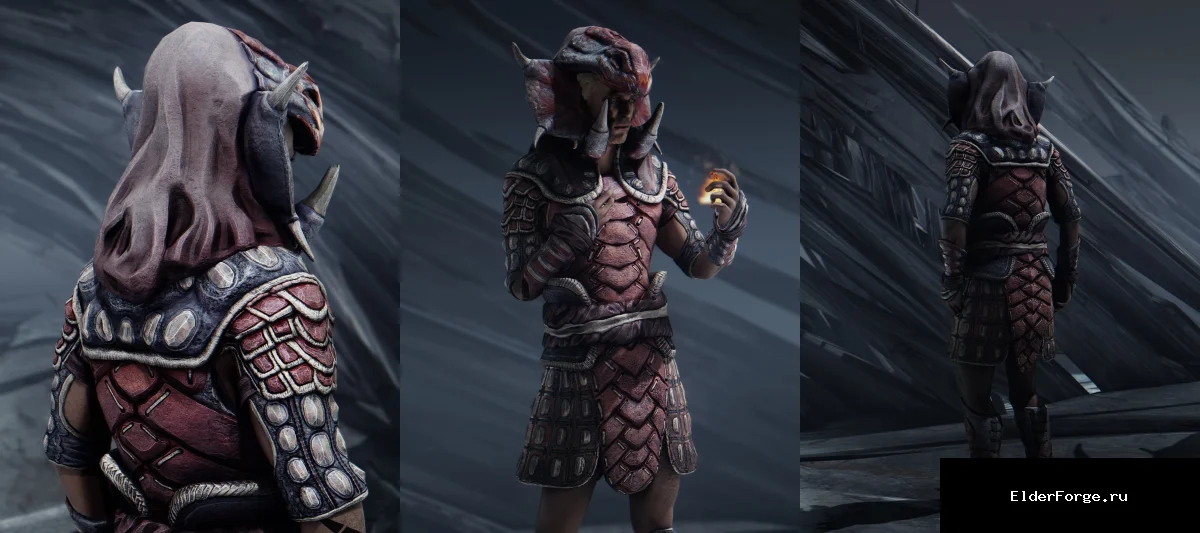 Обложка мода: Rormasu Armor – высококачественный сет для Skyrim LE (SC)