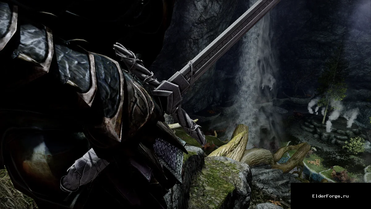 Обложка мода: Rose of Death – уникальный клинок для Skyrim Legendary Edition