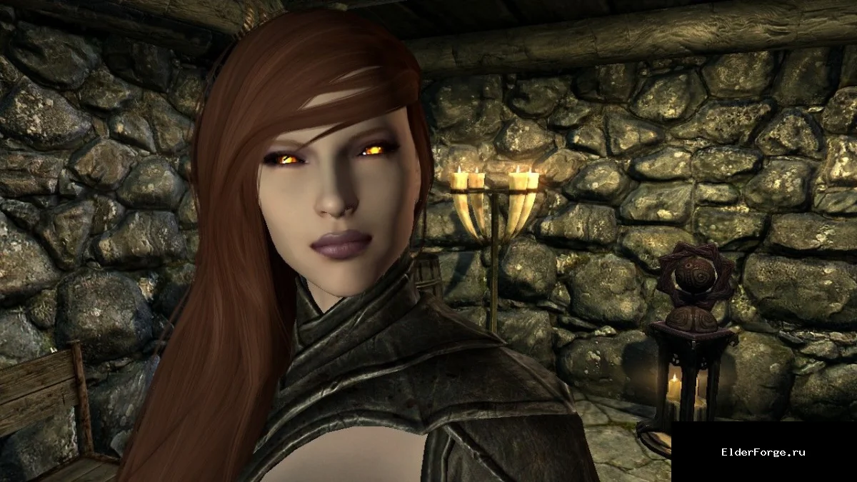 Обложка мода: Руби – вампирская спутница для Skyrim SE-AE