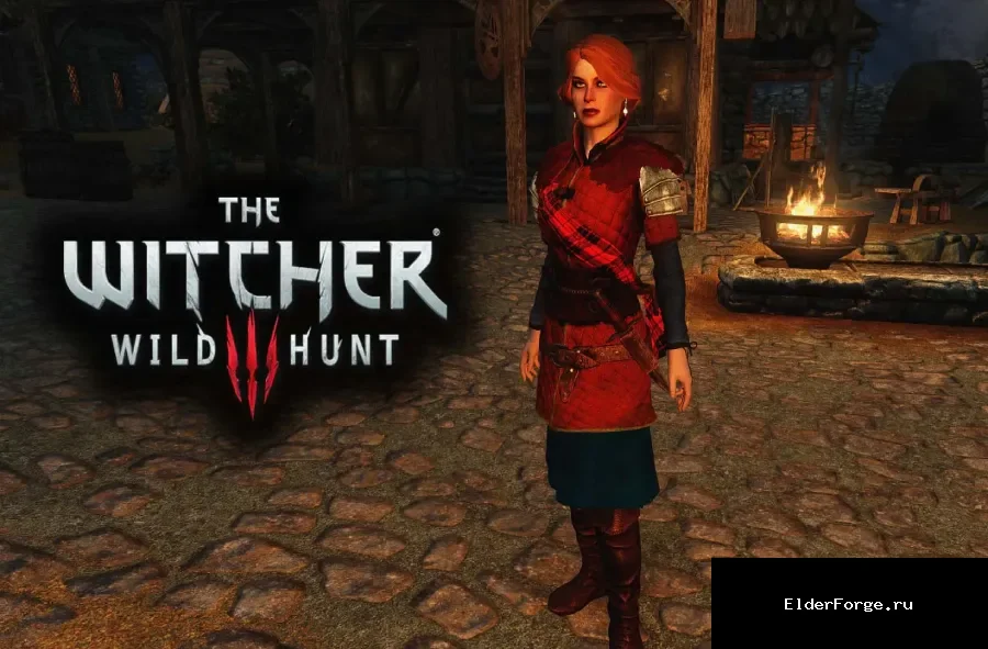 Обложка мода: Русская озвучка Cerys an Craite – голосовой спутник для Skyrim SE
