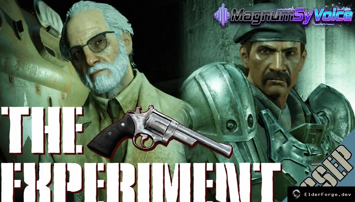 Обложка мода: Русская озвучка CSEP: The Experiment для Fallout 4 — голос сюжетного квеста