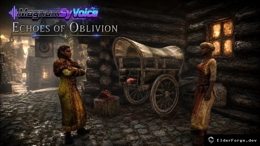 Обложка мода: Русская озвучка Echoes of Oblivion — живые реплики NPC