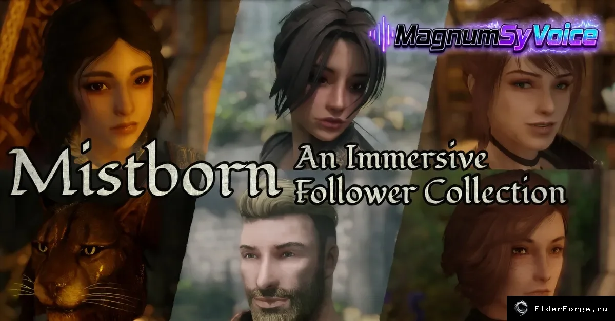 Обложка мода: Русская озвучка и перевод Mistborn для Skyrim SE/AE