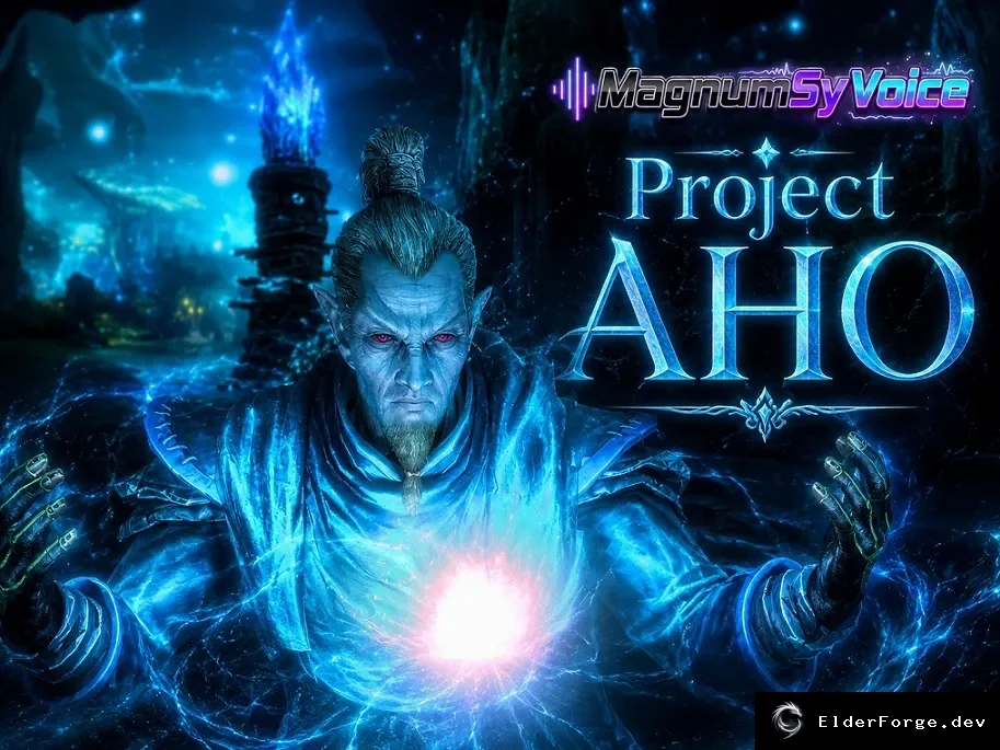 Обложка мода: Русская озвучка сюжета Project AHO для Skyrim SE-AE