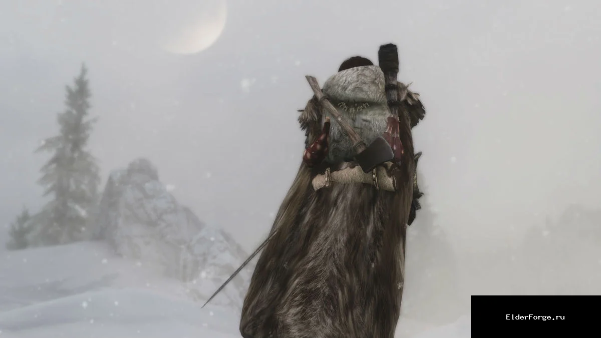 Обложка мода: Sabre Gear Backpack – новые лорные рюкзаки для Skyrim SE‑AE