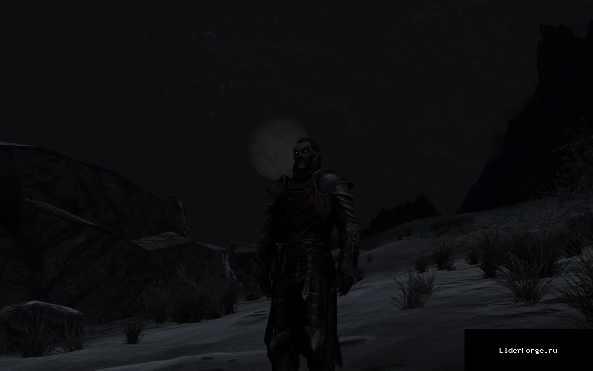 Обложка мода: Sacrilege – Минималистичные вампиры для Skyrim SE