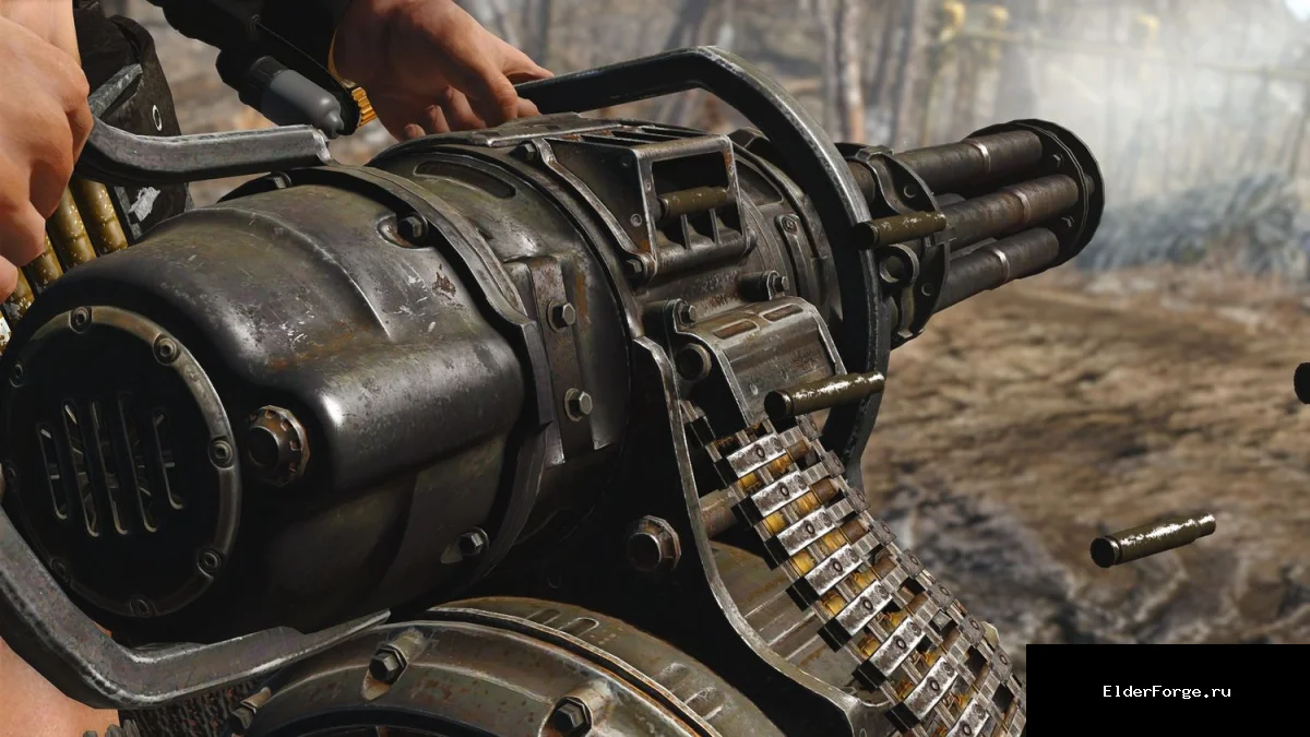 Обложка мода: SavrenX Weapon HD DLC — улучшенные текстуры оружия в Fallout 4