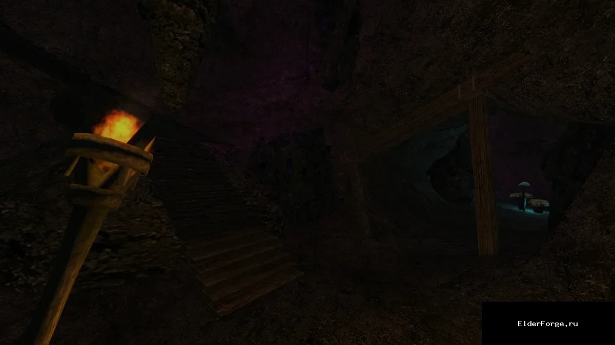 Обложка мода: Шахты и пещеры — расширенный контент для Morrowind