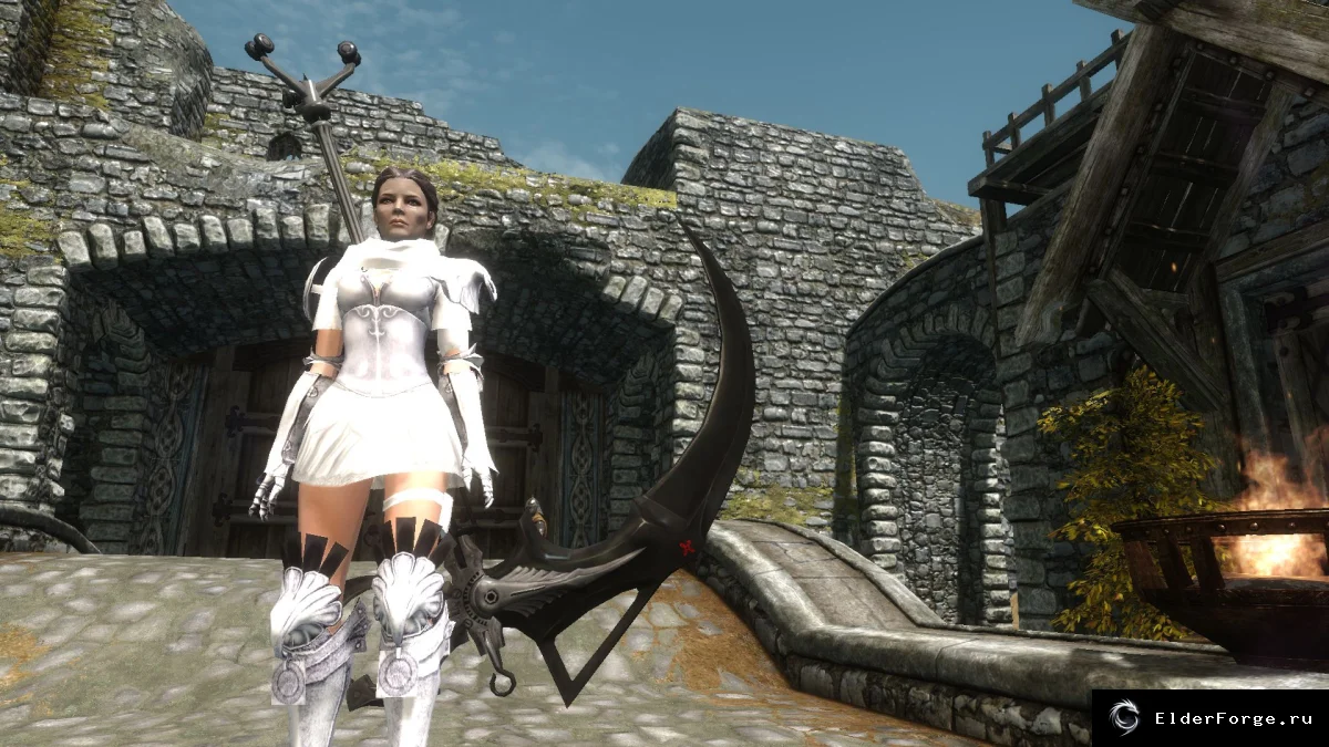 Обложка мода: Сборник брони и оружия Vindictus для Skyrim LE