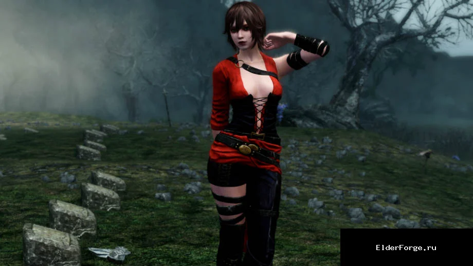 Обложка мода: Сборник одежды от Halofarm — Halofarm Female Outfits Pack LE