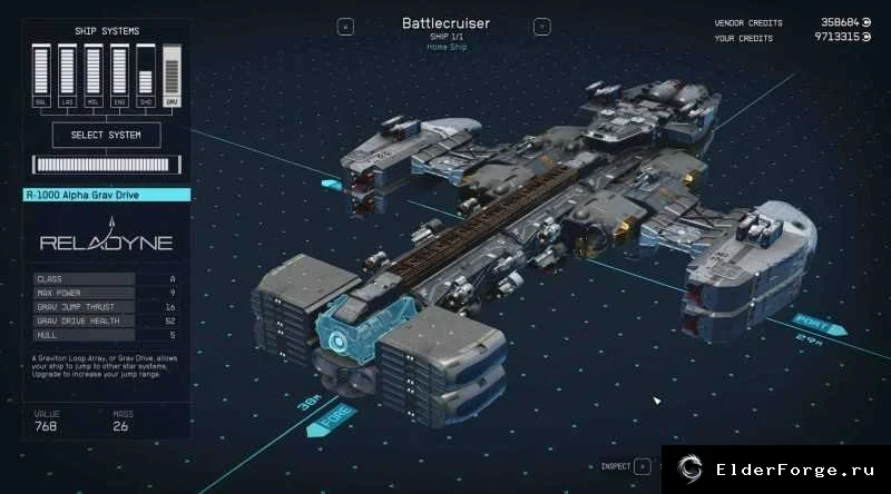 Обложка мода: SC2 Battlecruiser – файл сохранения нового боевого корабля для Starfield