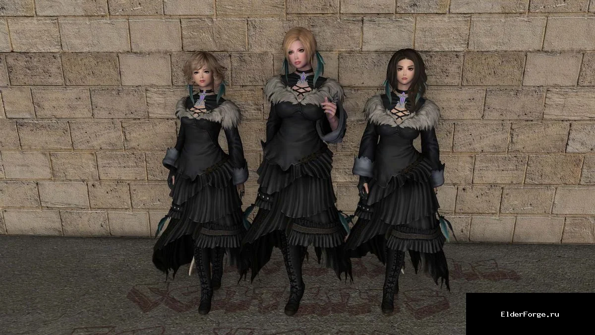 Обложка мода: Scion Sorceress – волшебный наряд для Skyrim SE/AE