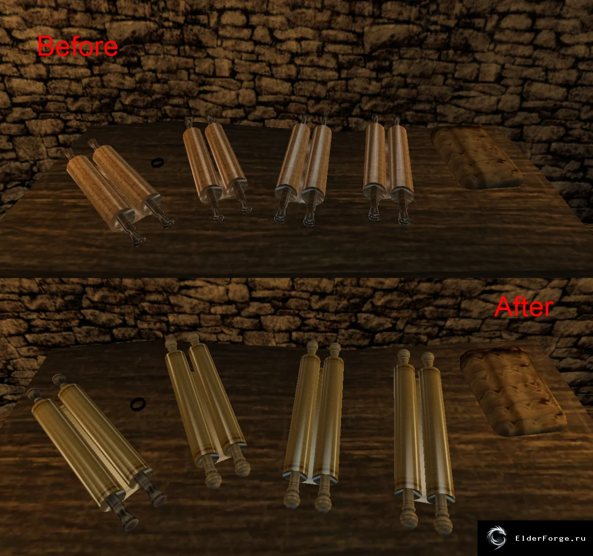 Обложка мода: Scroll Upgrades – Улучшенные модели и иконки свитков в Morrowind