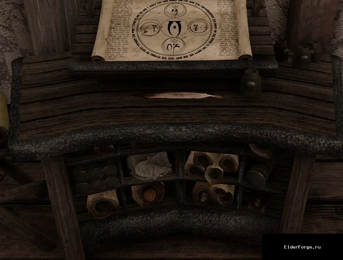 Обложка мода: Создание свитков в Skyrim LE – полная система крафта