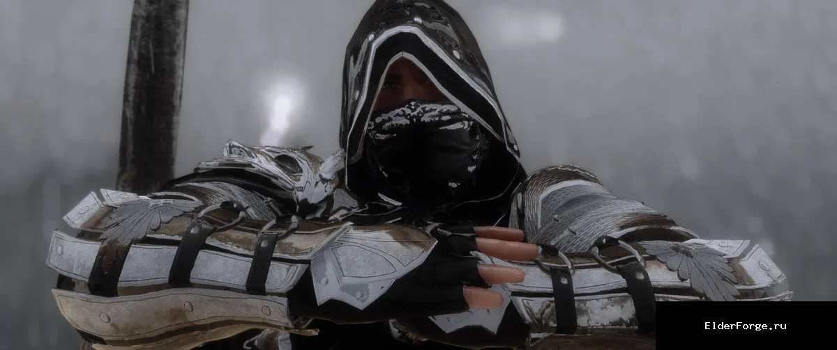 Обложка мода: [SE] Черная Стрела – лёгкий доспех из BDO для Skyrim SE/AE