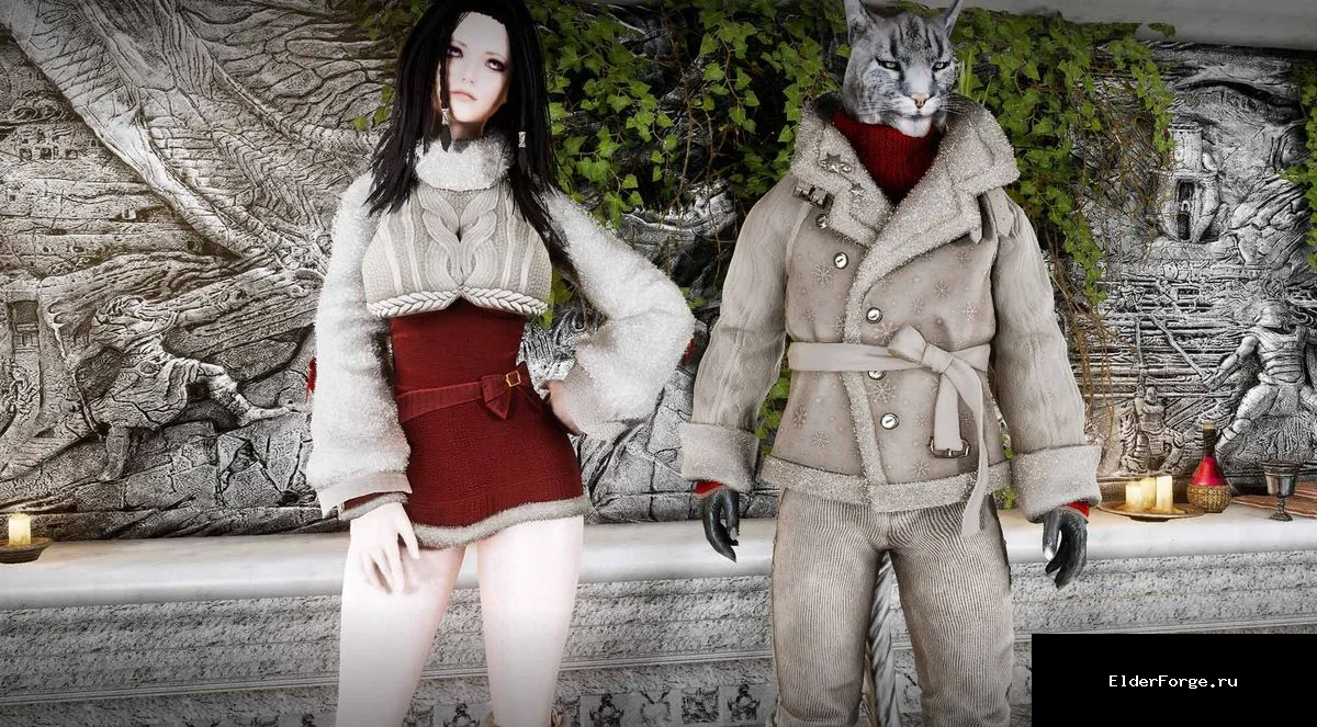 Обложка мода: [SE] Зимняя гармония: наряд Grandpa Cron's Assistant из Black Desert
