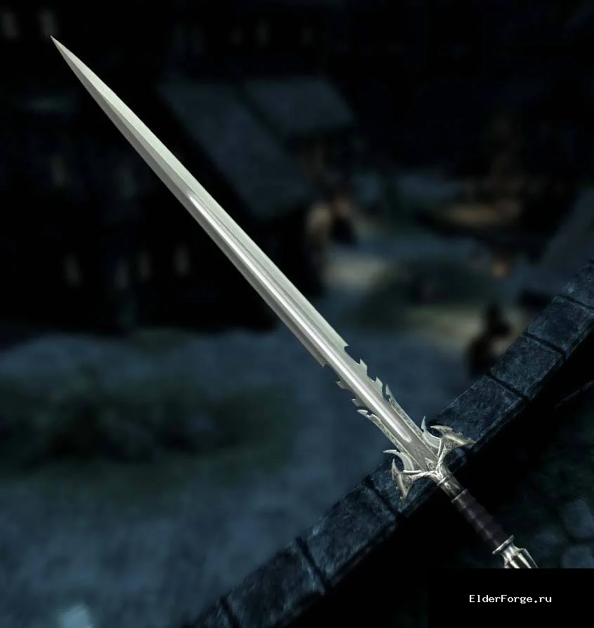 Обложка мода: Sedethul – новый двуручный и одноручный меч для Skyrim Legendary Edition
