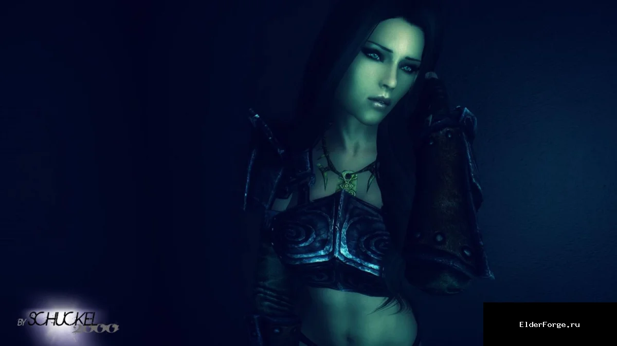 Обложка мода: Сефина‑охотница и её резиденция в Skyrim LE – новый спутник‑имперец