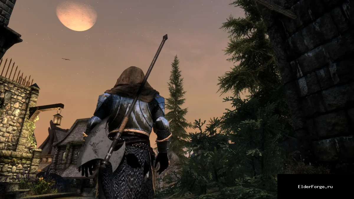 Обложка мода: Секюрис – новая крафтовая секира для Skyrim SE и AE