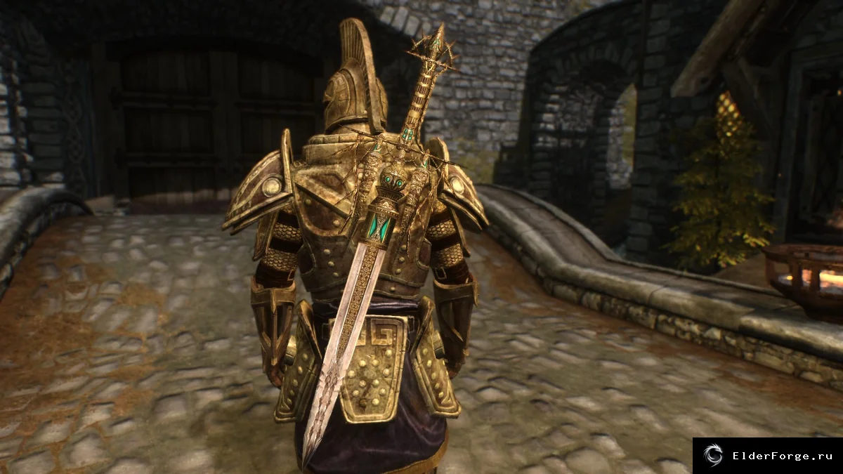 Обложка мода: Сердце Фалерии — меч из The Last Remnant для Skyrim LE