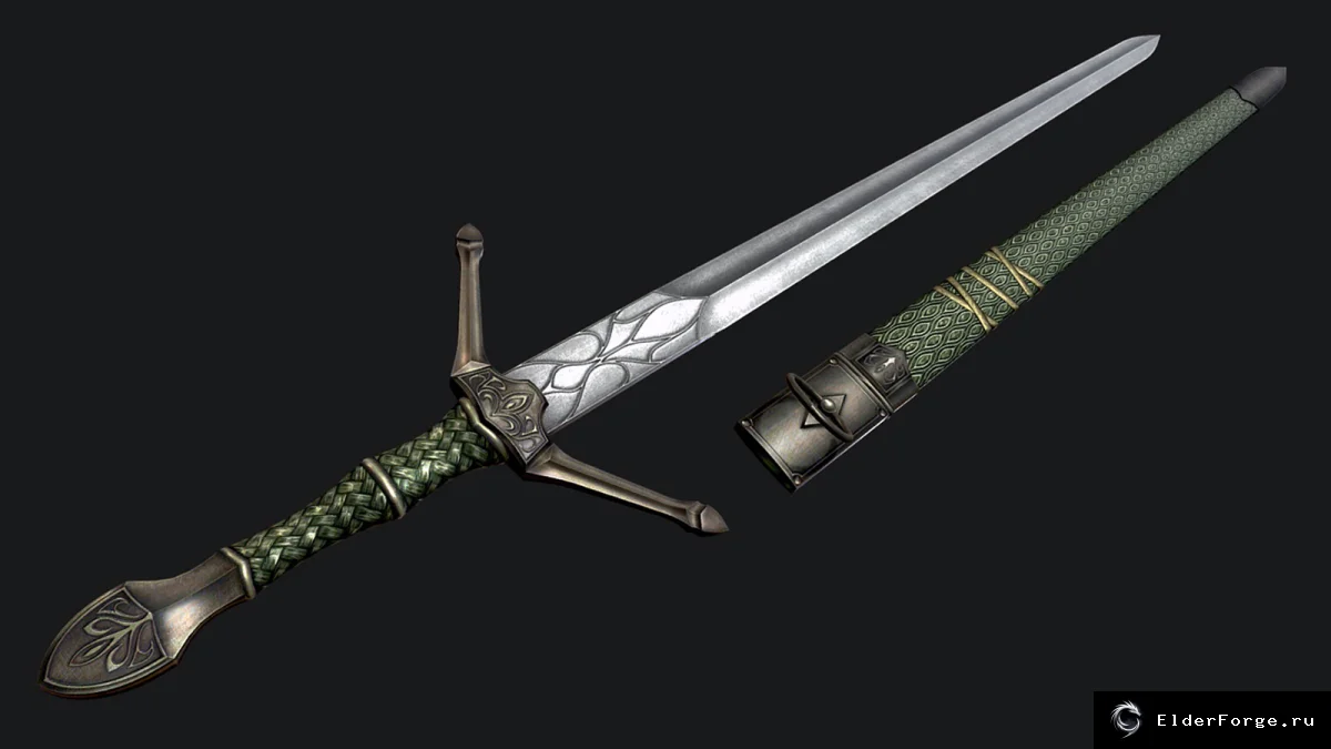 Обложка мода: Редкий меч Serpentes для Skyrim Legendary Edition