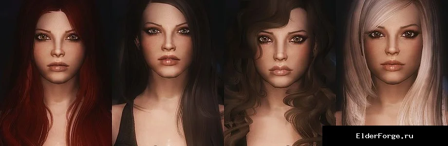 Обложка мода: Сестры — новые нордские спутницы для Skyrim LE