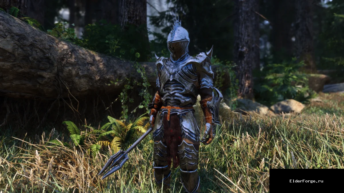 Обложка мода: Сет брони Мерунеса Дагона для Skyrim SE‑AE – автономный набор без замен