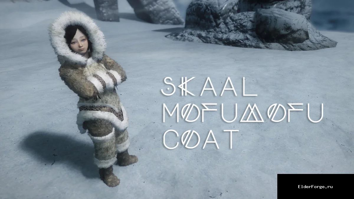 Обложка мода: Сет Мофу‑Мофу Скаалов для Skyrim LE – уникальная броня и одежда