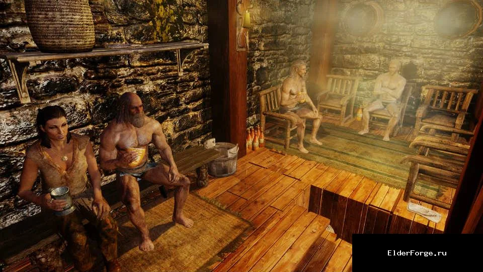 Обложка мода: Северные бани Скайрима LE — Northern Bathhouses v1.1