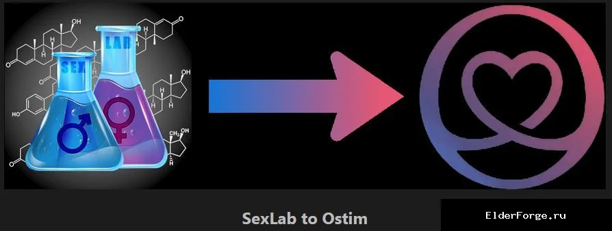Обложка мода: Sexlab to Ostim – интеграция анимаций Ostim в Sexlab для Skyrim SE/AE