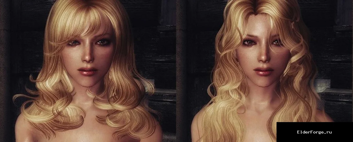 Обложка мода: SG Hair Pack – более 260 уникальных причесок для женских персонажей Skyrim LE