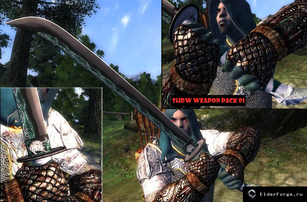 Обложка мода: Shdw Weapon Pack 01 — новый набор оружия для Oblivion