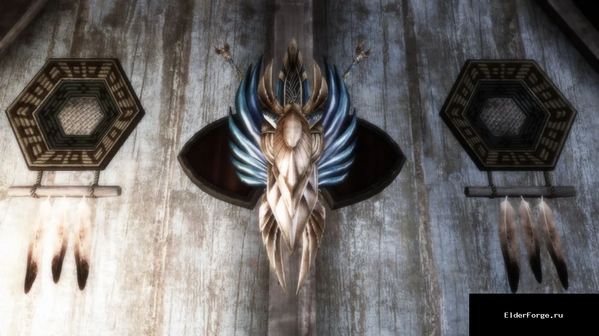 Обложка мода: Щит Двайны из Guild Wars для Skyrim LE – Защитник Двайны