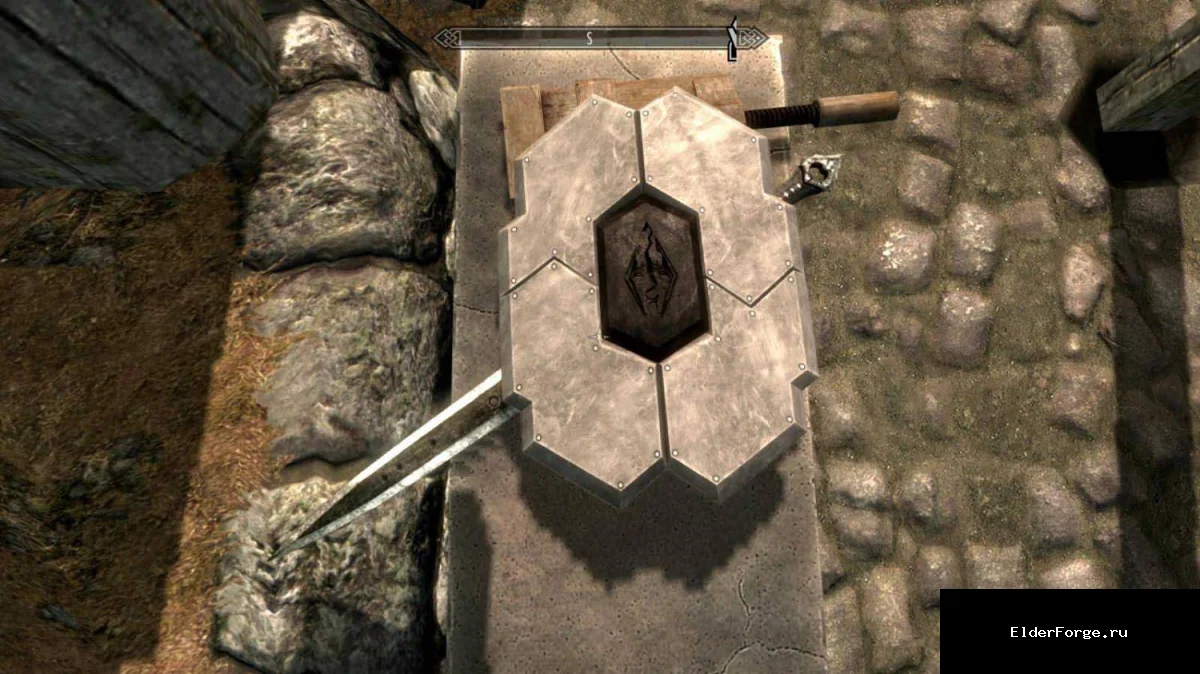 Обложка мода: Щит Гескан из «Независимого храбрца» — новый щит для Skyrim LE