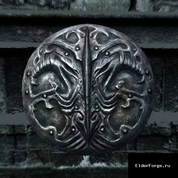 Обложка мода: Щит Исграмора для Skyrim LE — крафт без квеста и зачарований
