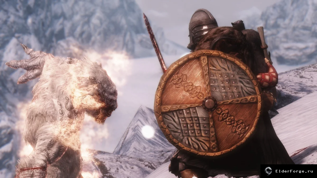 Обложка мода: Щиты Йоррваскра – новые защитные щиты от Йорлунда в Skyrim LE