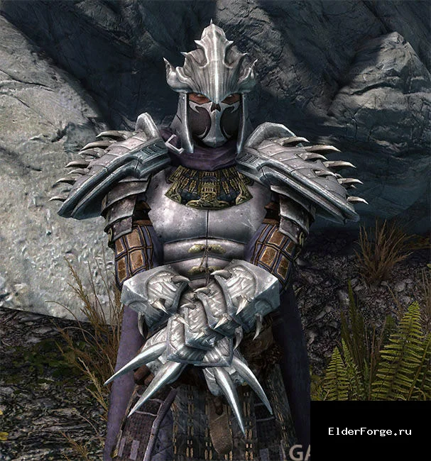 Обложка мода: Shredder of Skyrim – тяжёлая броня для SE и AE