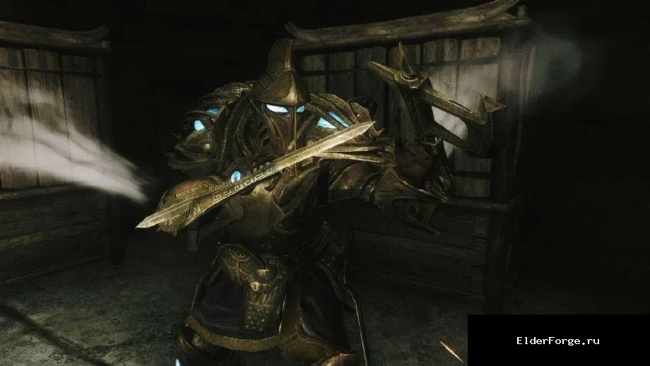 Обложка мода: Силовая двемерская броня для Skyrim SE – тяжёлая защита с уникальными свойствами