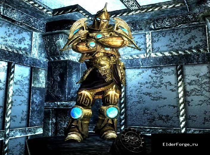 Обложка мода: Силовая двемерская броня — Dwarven Dwemer Power Armor LE
