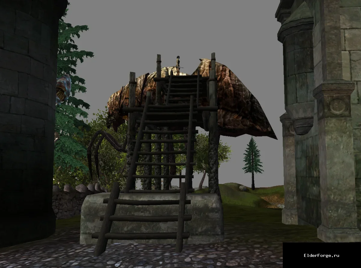 Обложка мода: Силт Страйдер Пелагиада — новый путь в Пелагиаде для Morrowind