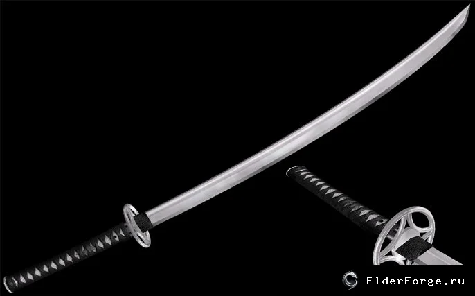 Обложка мода: Silver Katana – новая катана в Morrowind с традиционной рукоятью