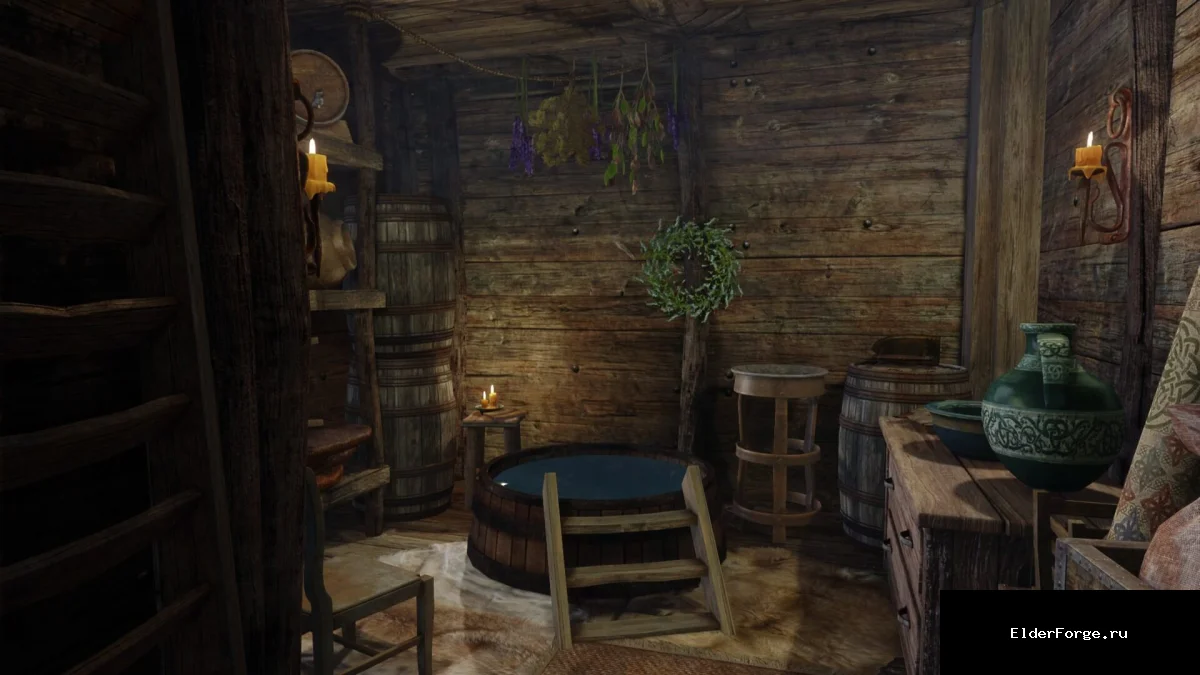 Обложка мода: Simple Inn Bath – ванна в тавернах для Skyrim Legendary Edition