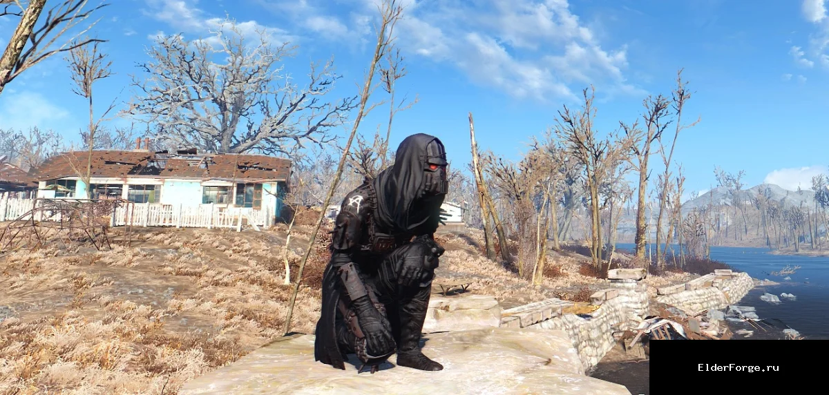 Обложка мода: Шипованная броня негодяя – новый дизайн для Fallout 4