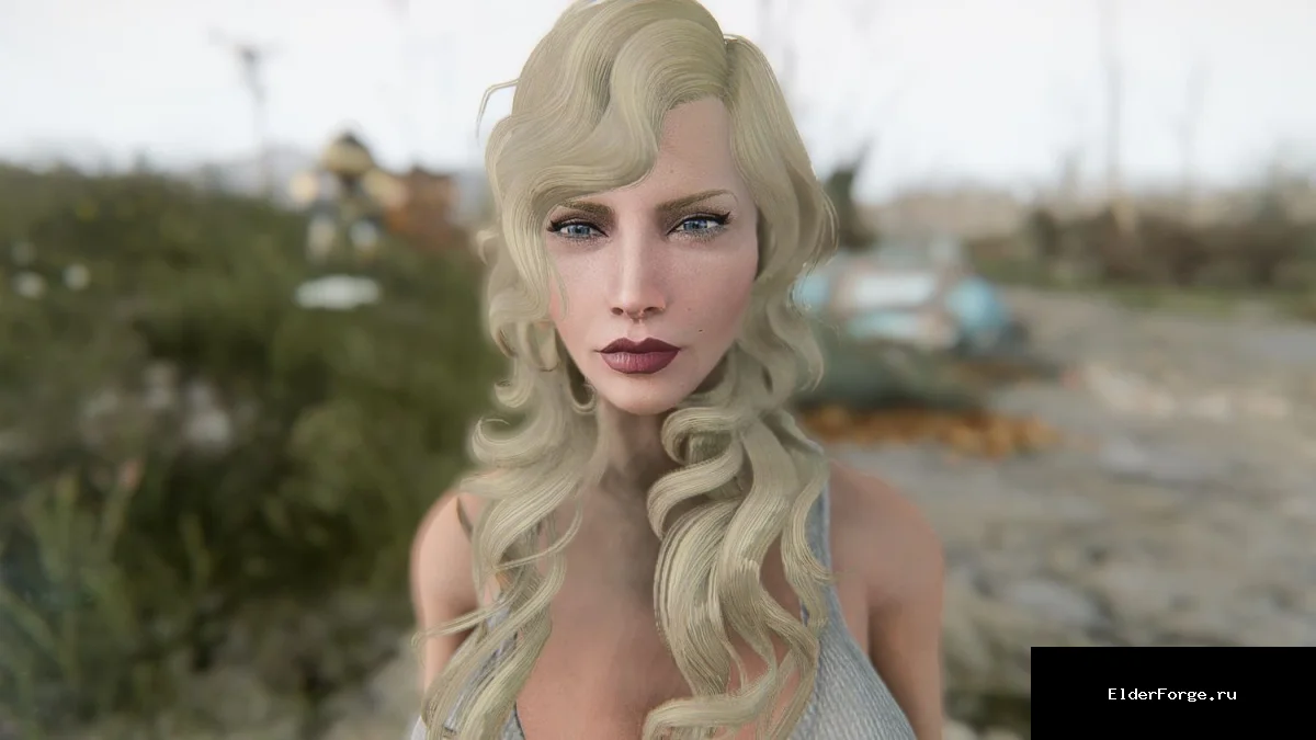 Обложка мода: Скарлетт Йоханссон — реалистичный пресет лица для Fallout 4