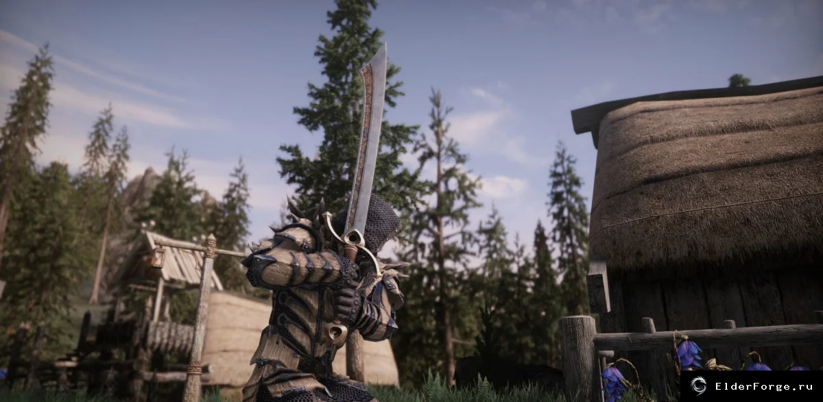 Обложка мода: Скимитар Скорпион — улучшенный скимитар для Skyrim LE
